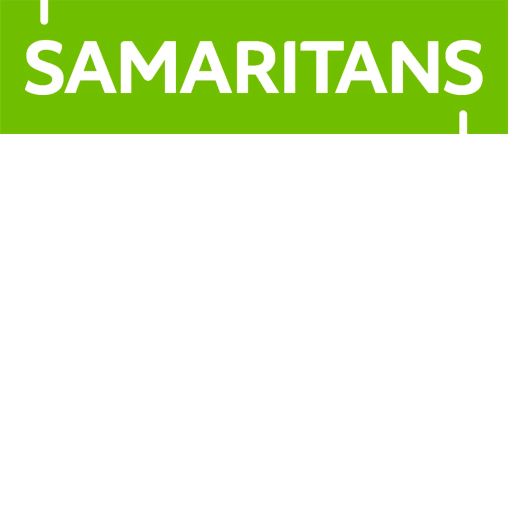 Samaritans logo with phone number 116 123 and email